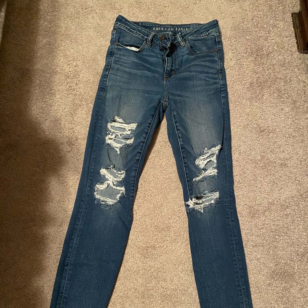 AEO hirise jegging